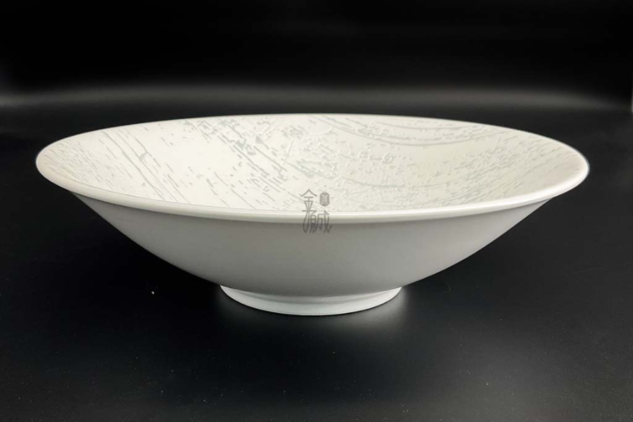 白天光大理石9.5"斗笠碗